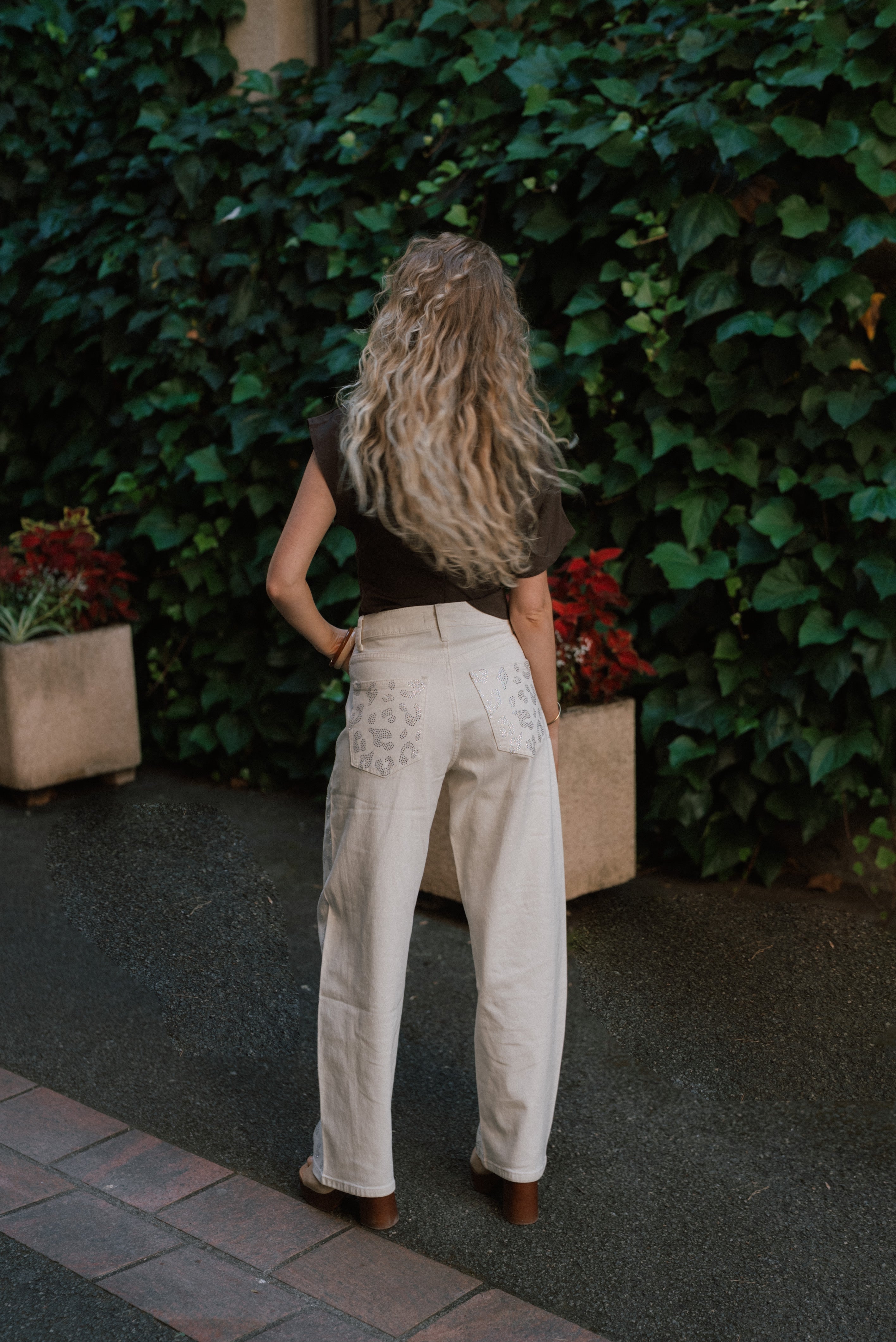 Aurora – Pantalon ballon léopard