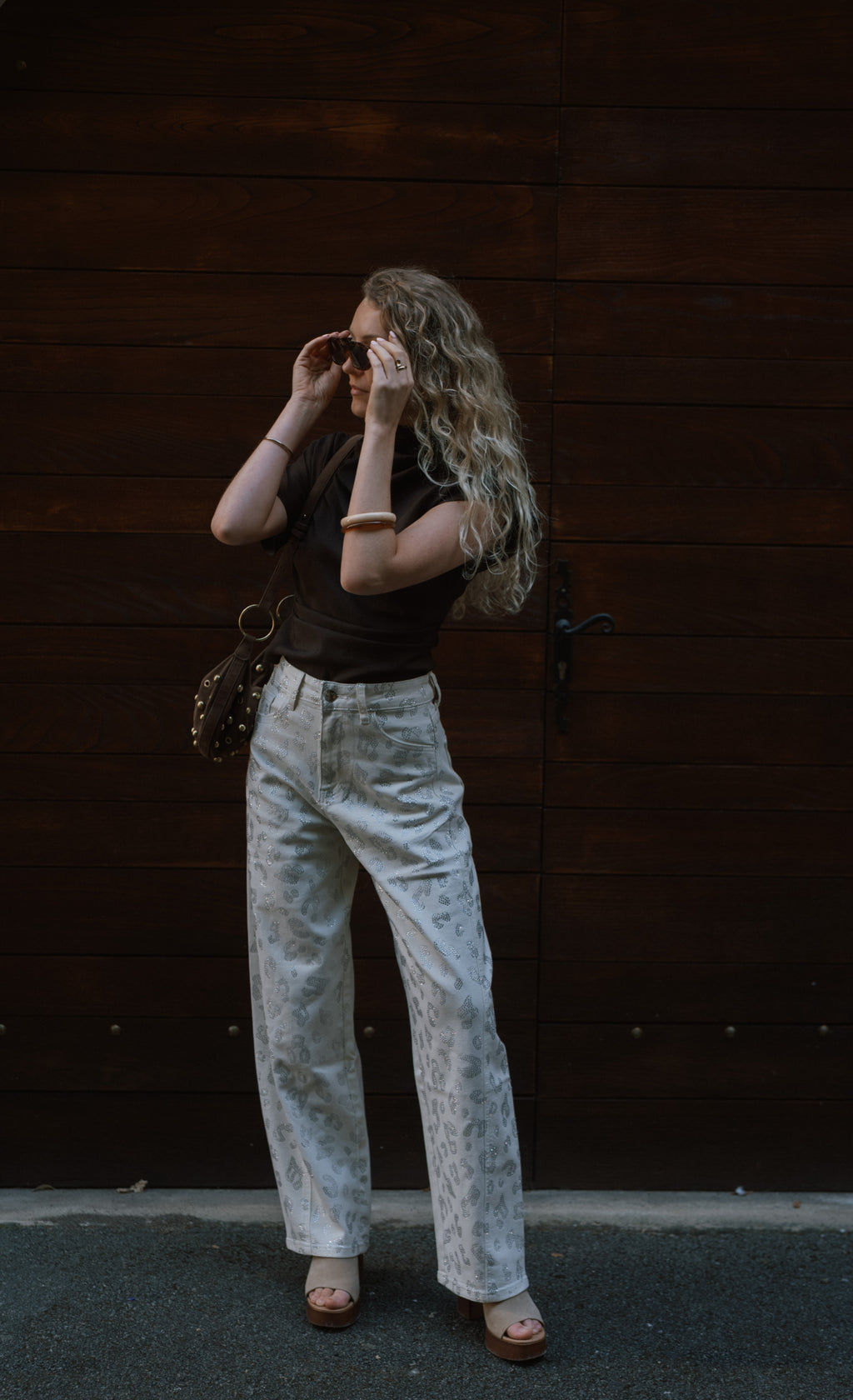 Aurora – Pantalon ballon léopard