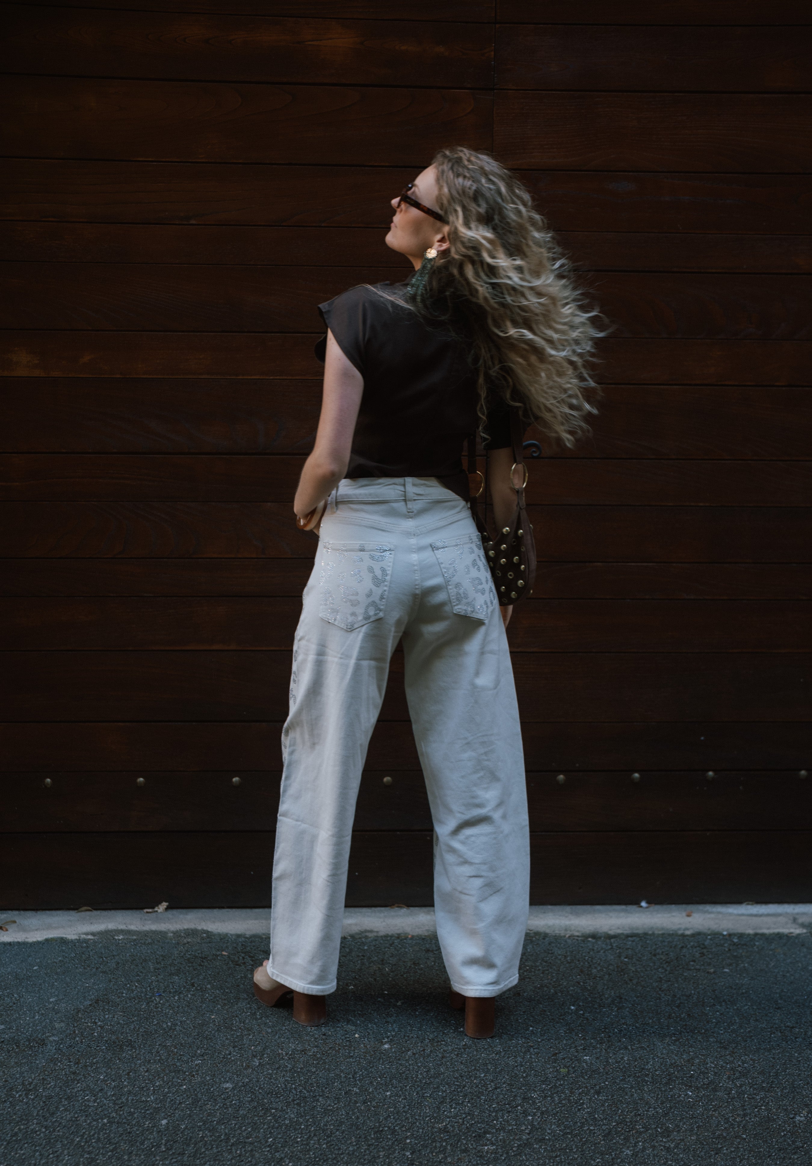 Aurora – Pantalon ballon léopard