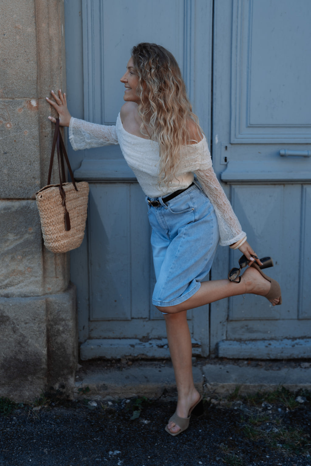 Nova – Bermuda ballon en coton