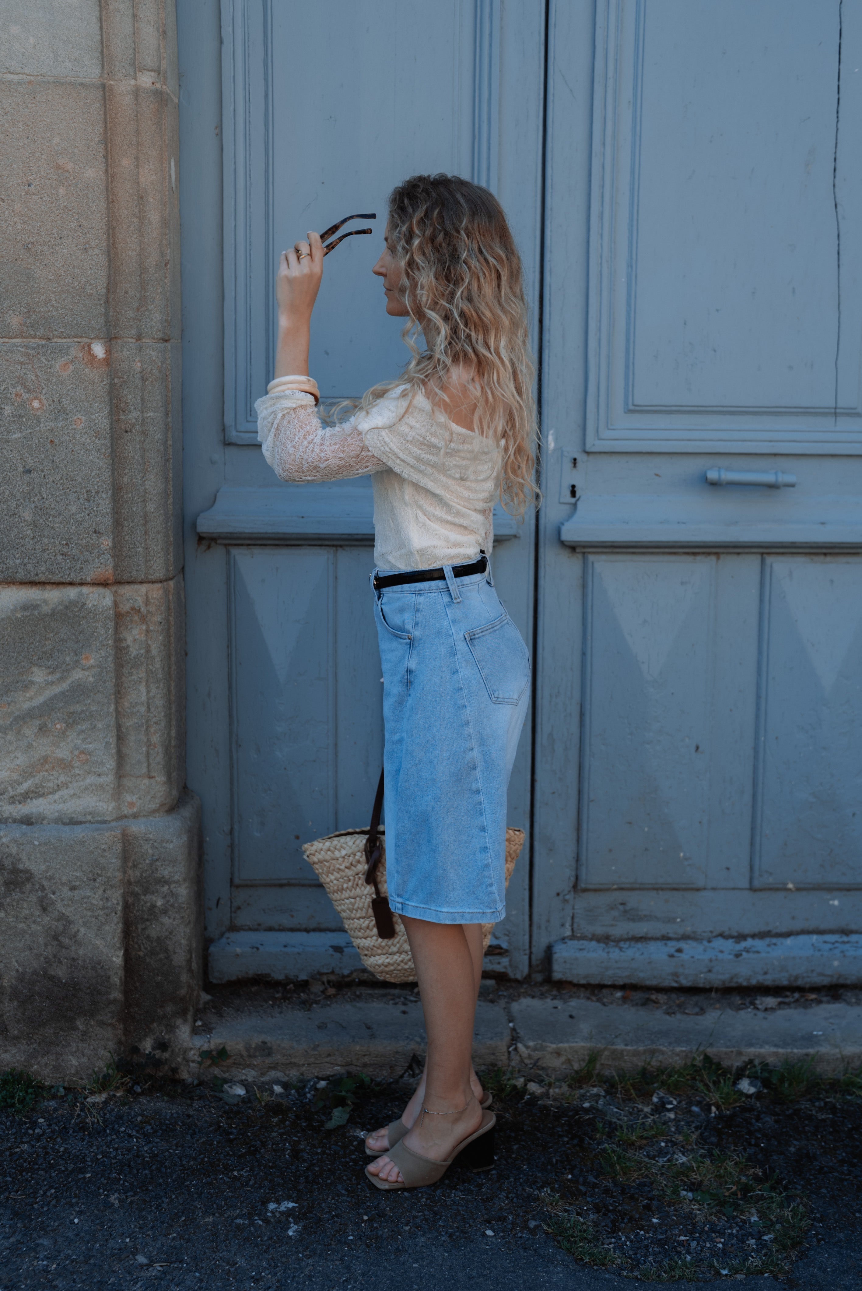Nova – Bermuda ballon en coton