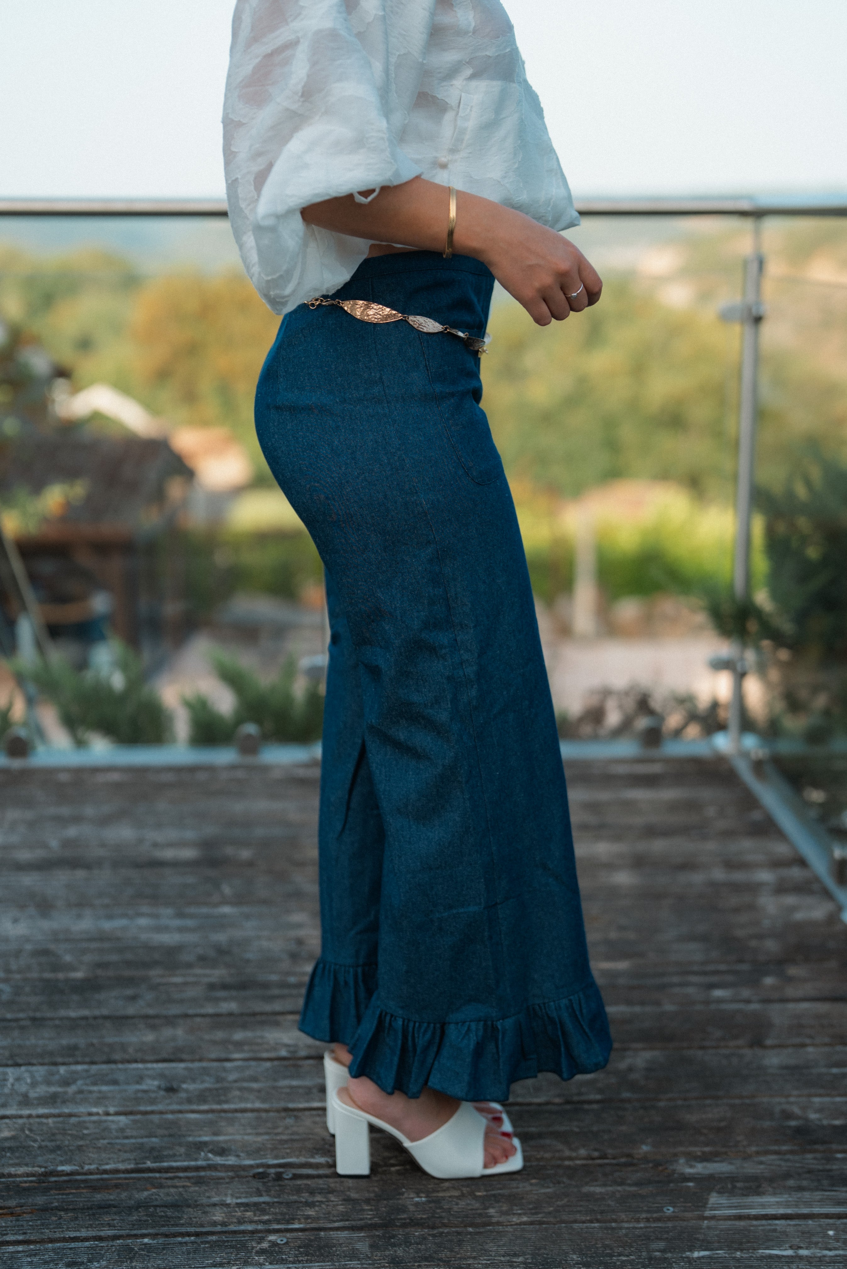 Celeste - Pantalon en denim