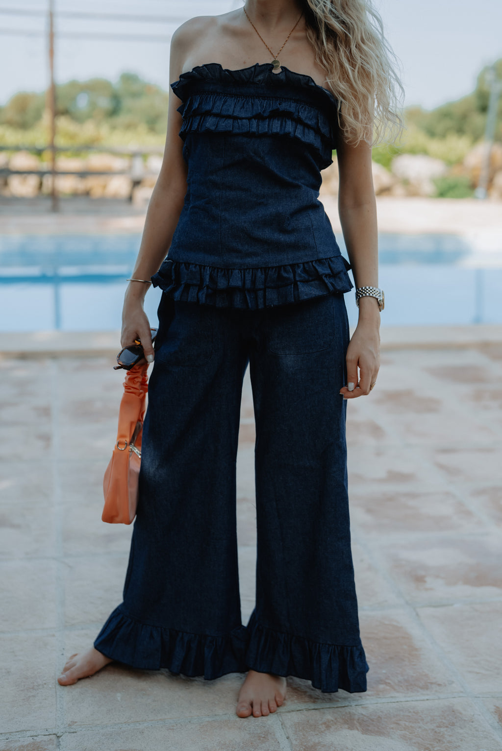Celeste - Pantalon en denim