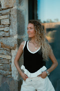 Top Gabrielle en coton