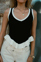 Top Gabrielle en coton