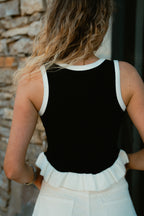 Top Gabrielle en coton