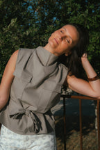 Top Sélène Gris