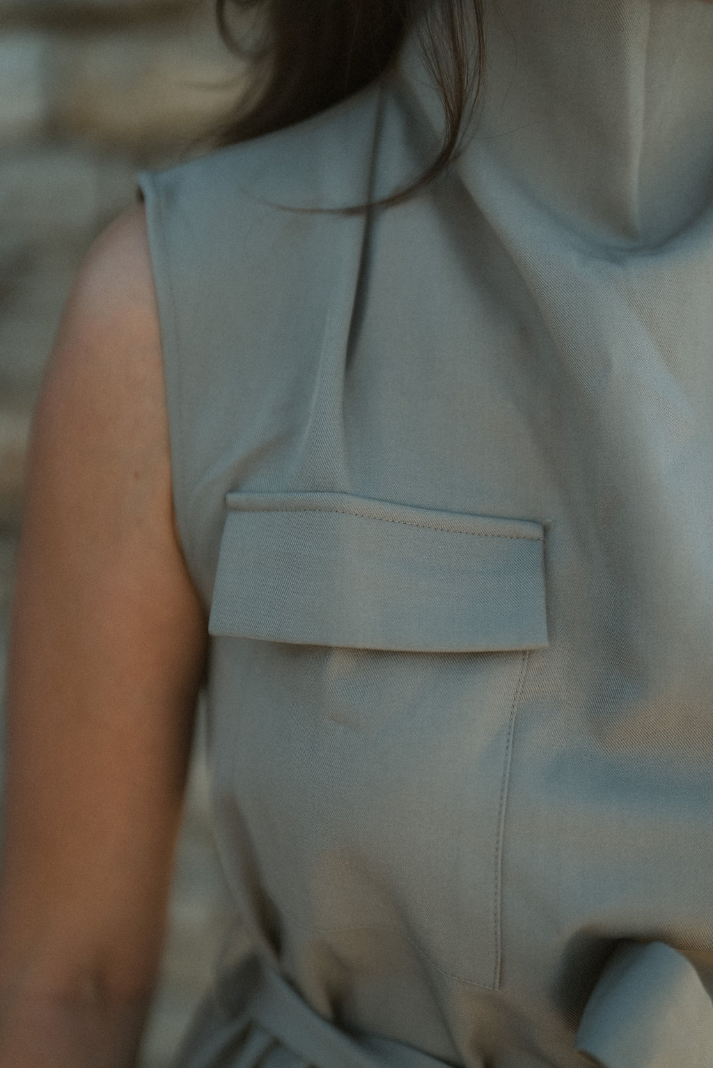 Top Sélène Gris