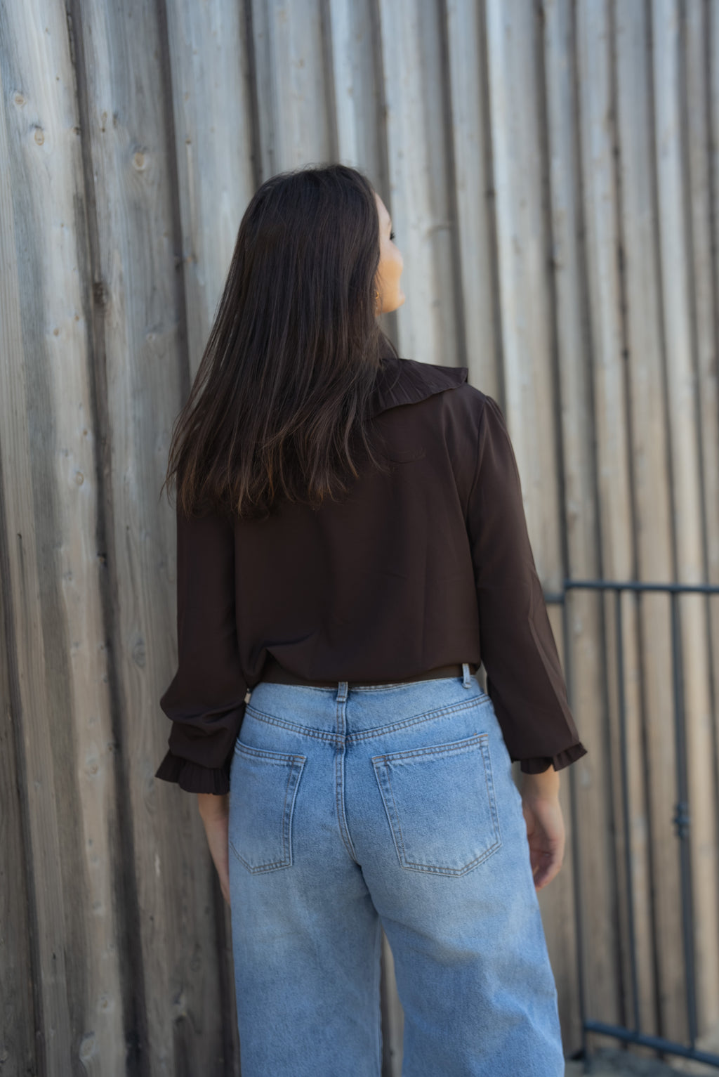 Amaya - Blouse à volants